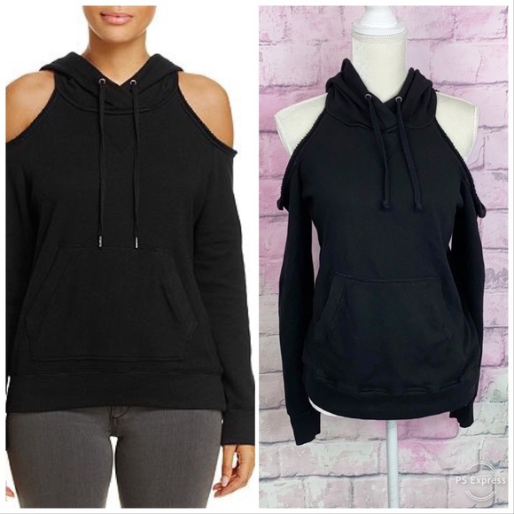 splendid cold shoulder sweatshirt